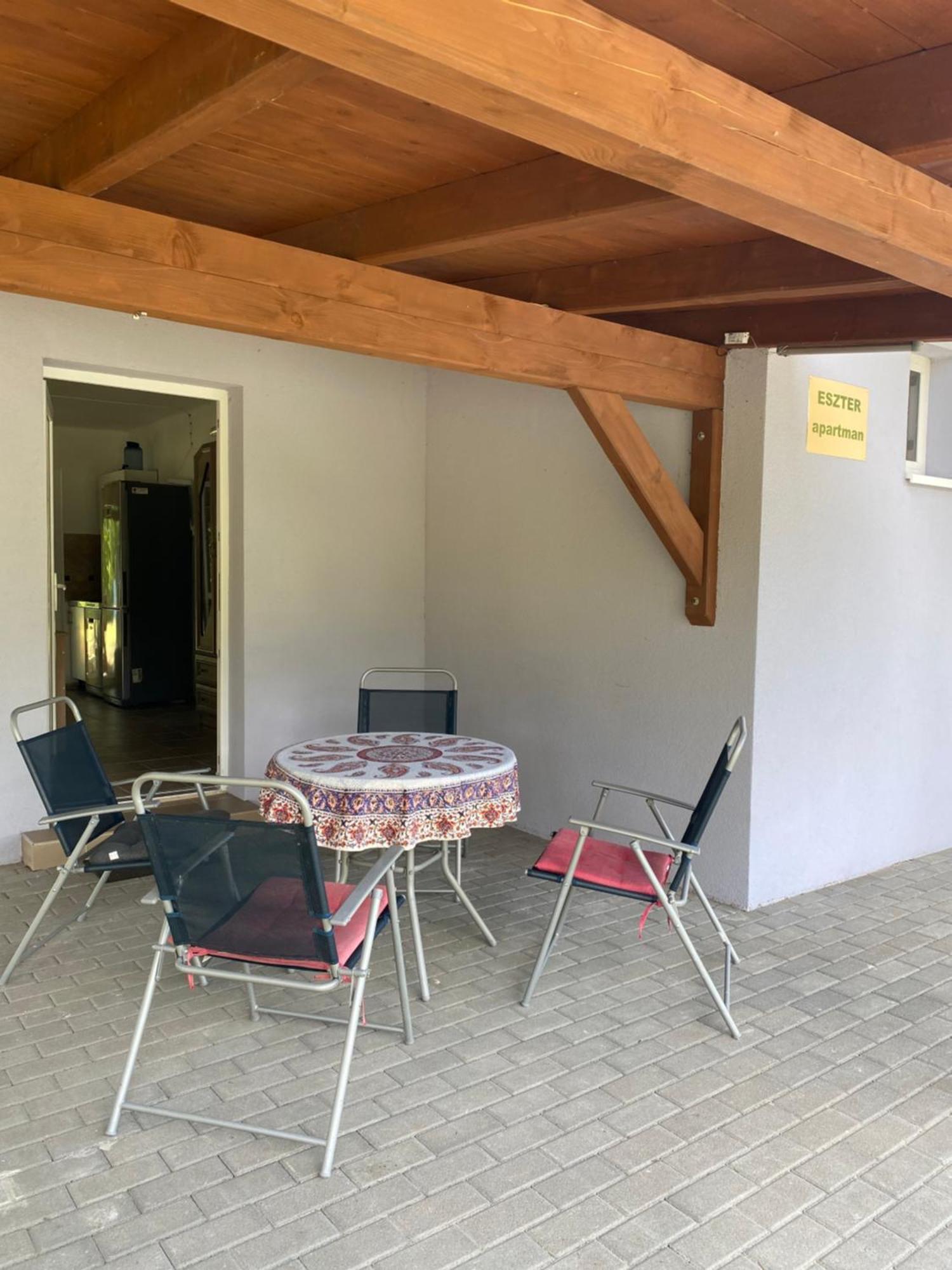 Eszter Apartman Villa Balatonmáriafürdő Esterno foto